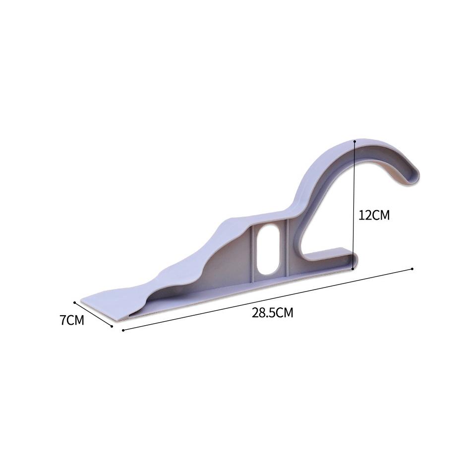 

Bedsheet Clips One Key To Unlock Heart Quilt Holder with Quick Mattress Lifter Ergonomic Mattress Wedge Elevator Make Bed Tidy сірий