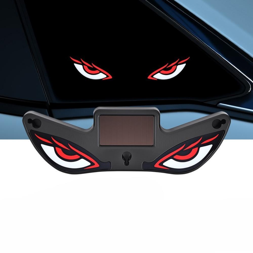 Wireless Solar Demon Eye Light Solar Powered Vehicle Signal Lights  Car Interior