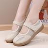 Casual Flat Shoes with Hook and Loop Closure