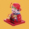 Creative Solar Swinging God of Wealth Cartoon Auto Interior Decoration  Home Decor