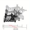 Custom Metal Sewing Machine Wall Art Retro Home Decor Sign