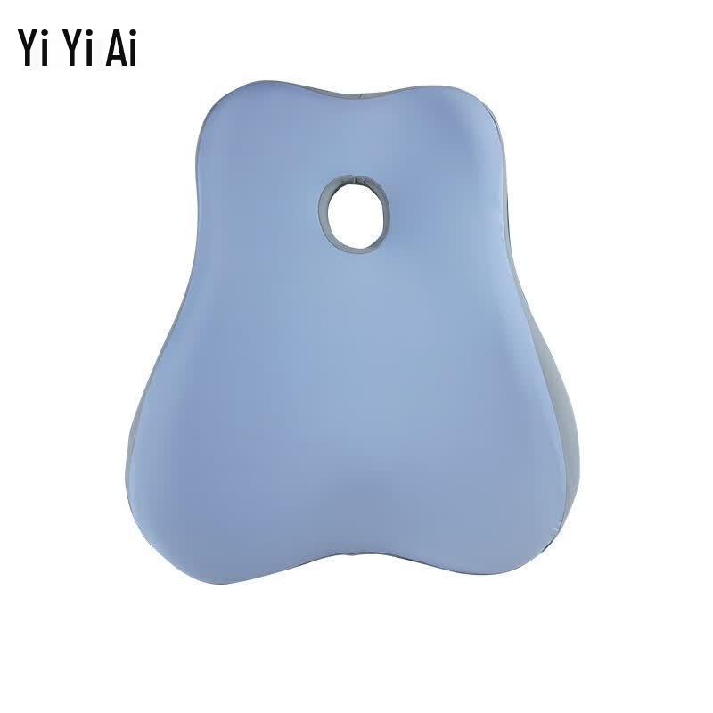Memory Foam Lumbar Support Pillow синий