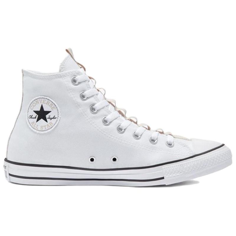 Converse Chuck Taylor All Star Comfortable and Versatile High-Top Espadrilles Unisex White