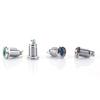1 stk 12 mm 6/12/24/220V minisignaler Strømforsyning LED metallindikatorlampe