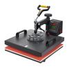 VEVOR Heat Press Machine, 15x15inch / 38x38cm, 2IN1 Clamshell Sublimation Transfer Printer with Teflon Coating, Digital Precise Heat Control