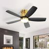 106.7cm Ceiling Fan with Reversible DC Motor, 5 ABS Blades, 1/4/8h Timer, 6 Speed