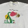Vintage 90s DFE Know The Consequences Bee Cartoon T Shirt XL Art Museum NWT