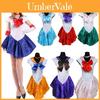 Vestido Estilo Sailor Moon Deslumbrante Com Acabamento Exquisito Para Cosplay de Halloween