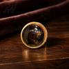 Safety Button Pin 2Pcs Faux Pearl Magnetic Clothes Button Fake Cat Eye Stone Brooch No Sew for Shirts Scarf Shawl Clothing Decorative