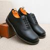 Retro Men Thick-soled Derby Shoes British Lace-up Business Office Leather Shoes Business Social Shoes Men Size 38-46