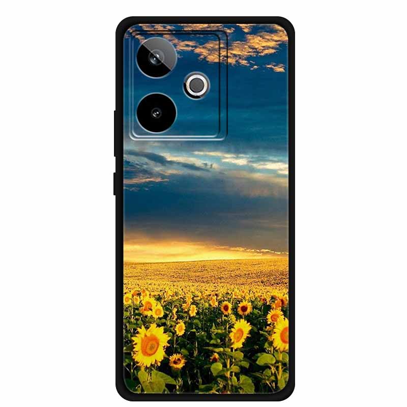 For Realme GT 7T GT7 Case Cool Animal Protective Silicone Back Cover Cases For Realme GT 7 Black Phone Funda Realme GT 7T Coque