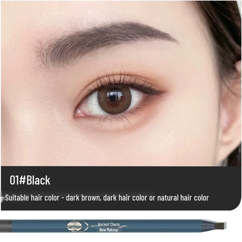 Helen Liren Doppelseitiger Augenbrauenstift: Wasserfest, Wischfest, Schweißfest, Langanhaltende Farbe.