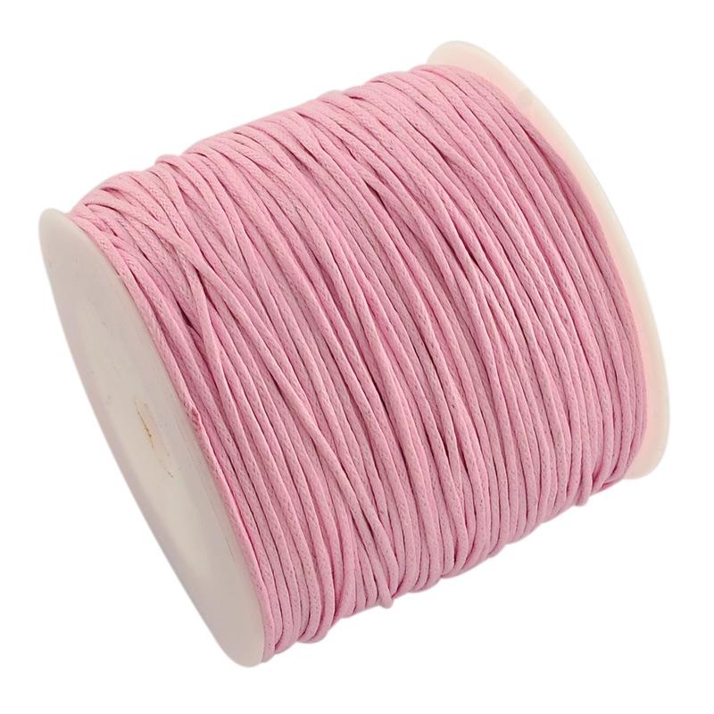 Wenwan Korean Wax Thread Leather Cord for DIY Bracelet and Necklace Crafting