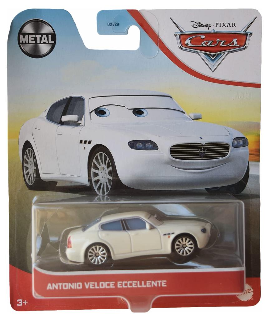 Disney Cars Antonio Veloce Scale Eccellente, [White] 155