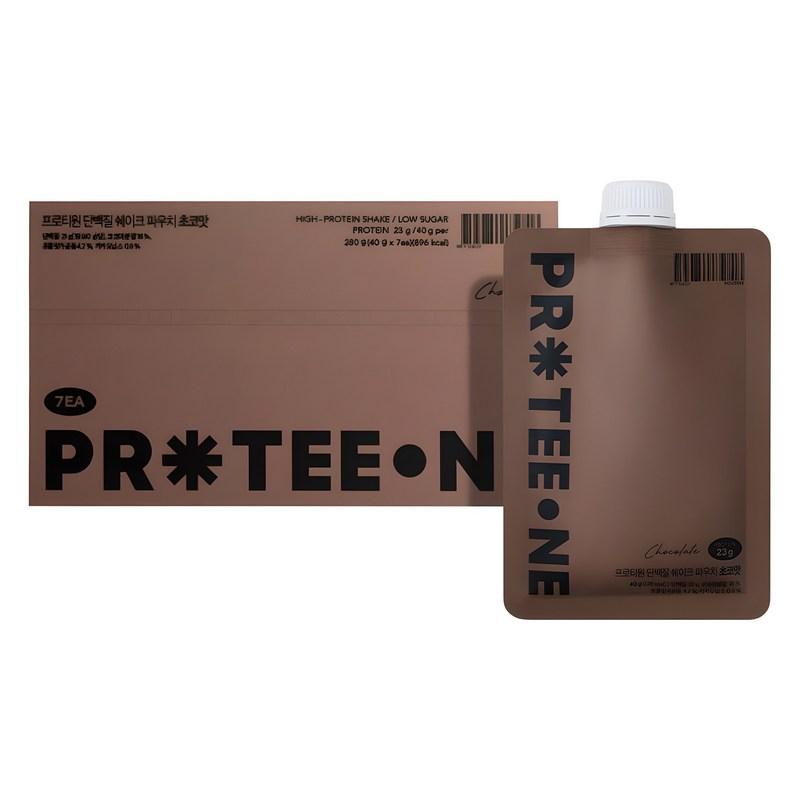 

Proti One Protein Shake Pouch Chocolate Flavor