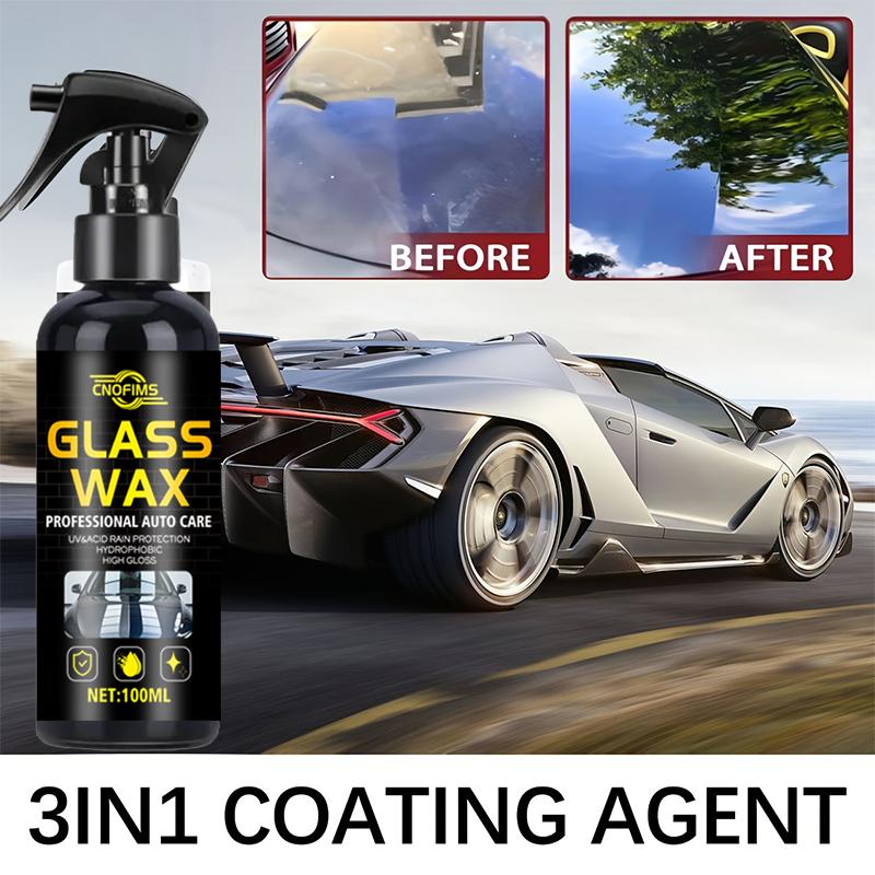 High-protection Automotive Coating Spray, Hydrophobic Polishing Nano Coating, Crystal Plating Finish, Enhances Gloss.