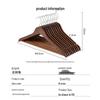 Solid Wood Clothes Hangers & Pants Clips
