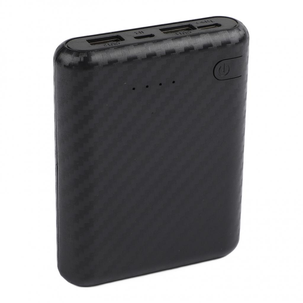 4-sleuven Batterijhouder Powerbank Shell Dubbele USB 5V/2.4A