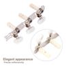 Akozon 33 Acrylic Classic Guitar String Tuning Pegs Tuner Machine Heads Guitar Machine Heads L R Vintage Keystone Tuning Key Peg Tuner Set Classic