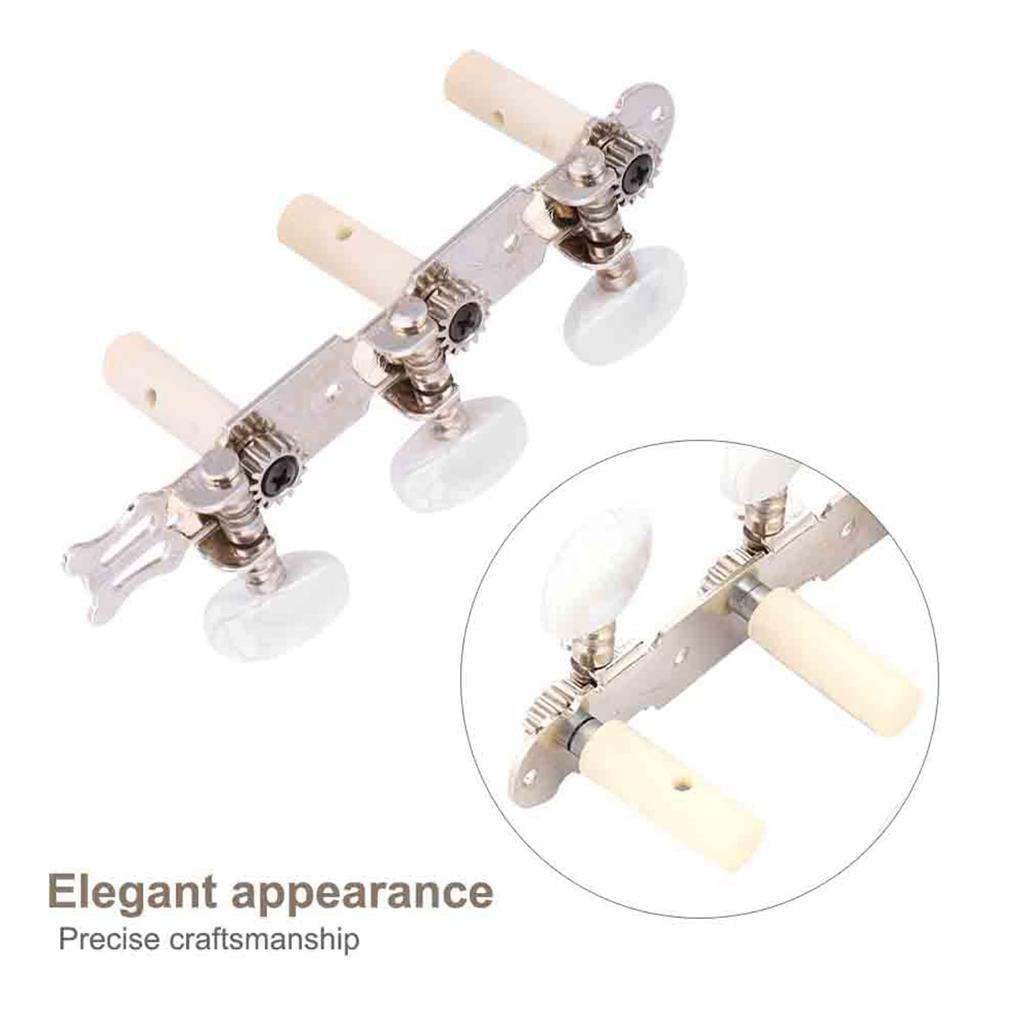 Akozon 33 Acrylic Classic Guitar String Tuning Pegs Tuner Machine Heads Guitar Machine Heads L R Vintage Keystone Tuning Key Peg Tuner Set Classic