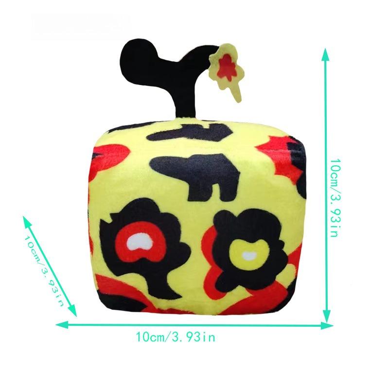 Cute Devil Fruit Plush Toy Soft Stuffed Doll Anime Game Character Gift For Kids Birthday Christmas Present Popular Collectible