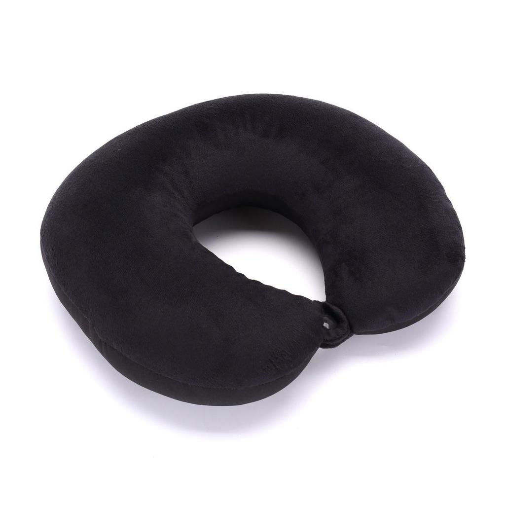 Almohada de Viaje en Forma de U para Cuello y Respaldo de Partículas de Espuma