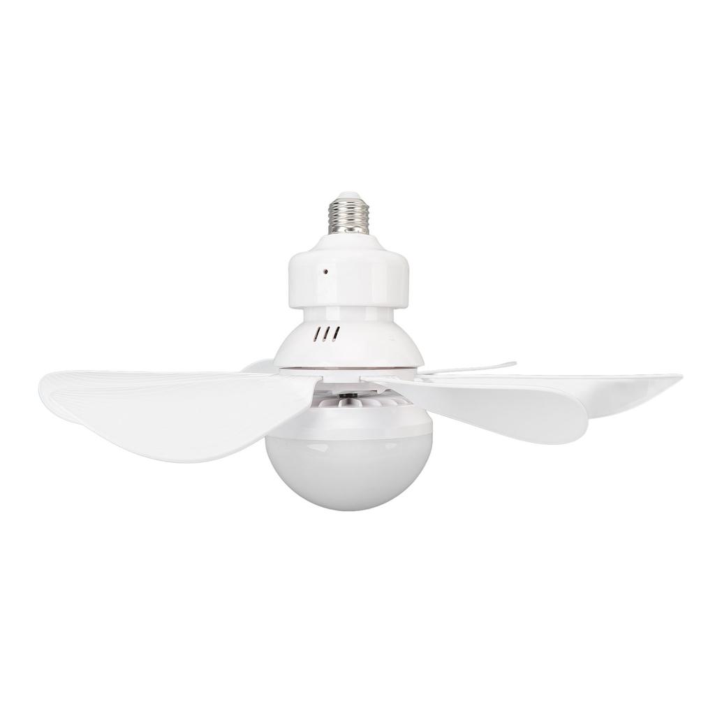 E27 LED Ceiling Fan 400 RPM Flower Shaped Removable 6 Blades Ceiling Fan Lamp with Remote Control