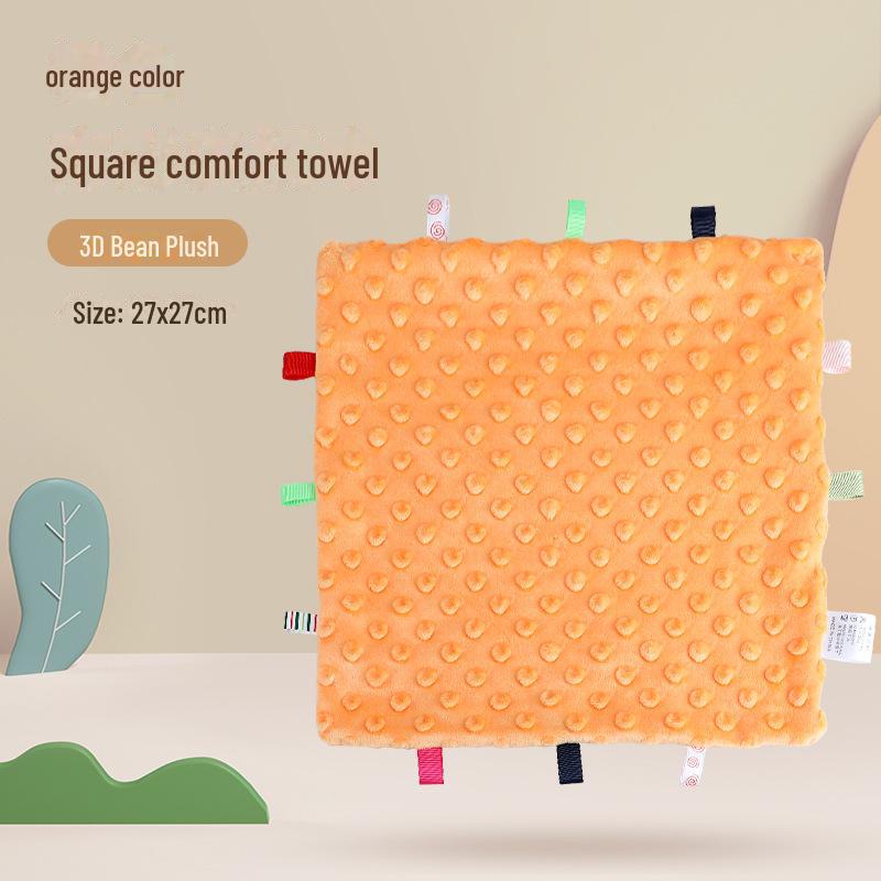 Cross-Border Baby Plush Animal Comfort Towel & Sleep Doll Toy