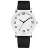 2023 Men's Minimalist Leather Strap Quartz Wristwatch