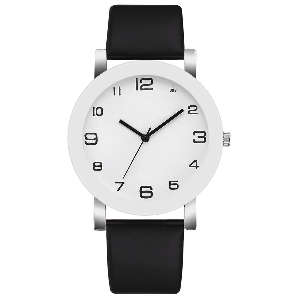 2023 Men's Minimalist Leather Strap Quartz Wristwatch