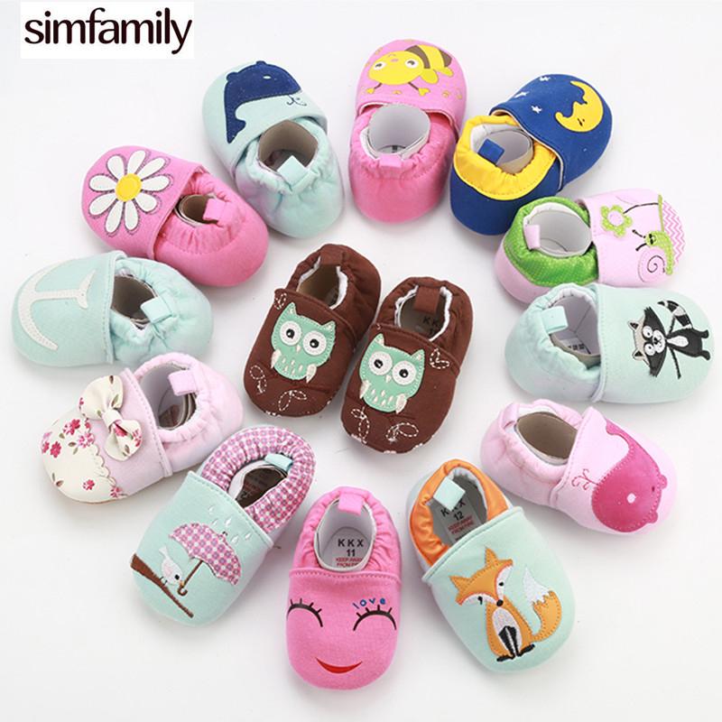 

Хлопковая обувь Simfamily Soft Baby First Walkers Antislip