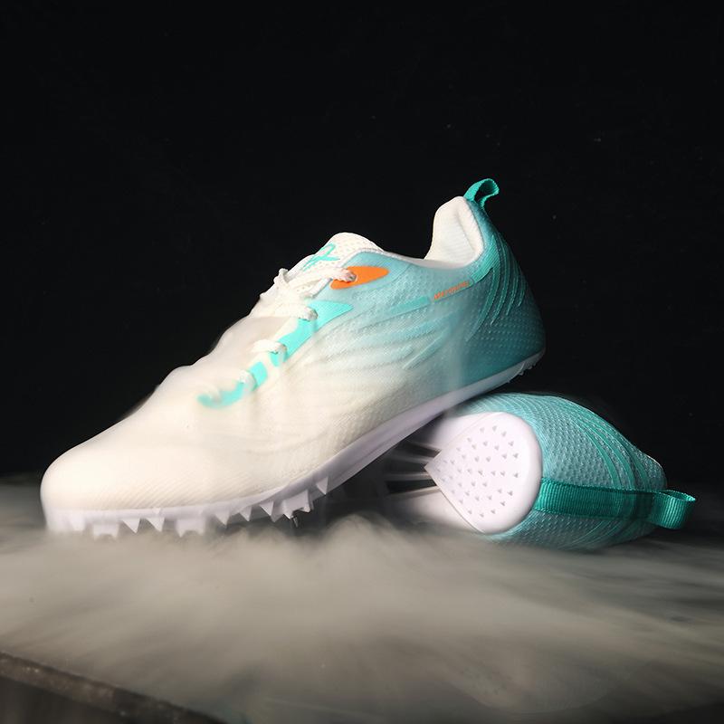 New track shoes training running shoes breathable youth running track shoes training student sports nails