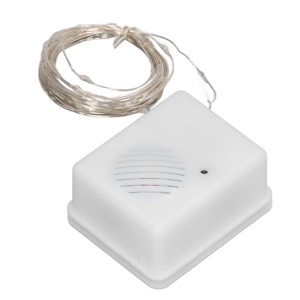 Weihnachts-Lichterkette Musik-Lichterkette für Terrasse Garten Dekoration Innen Außen Weihnachtsbaum Partys