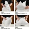 Home Cushion Inner Filling Cotton-padded Pillow Core for Sofa Car Soft Pillow Cushion Insert Cushion Core 14/16/18/20/22/24 Inch