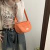 Large Capacity Fashionable Casual Bag Spring New Fashionable One Shoulder Crossbody Bag Korean Style Versatile Dumpling Bag Women's Bag