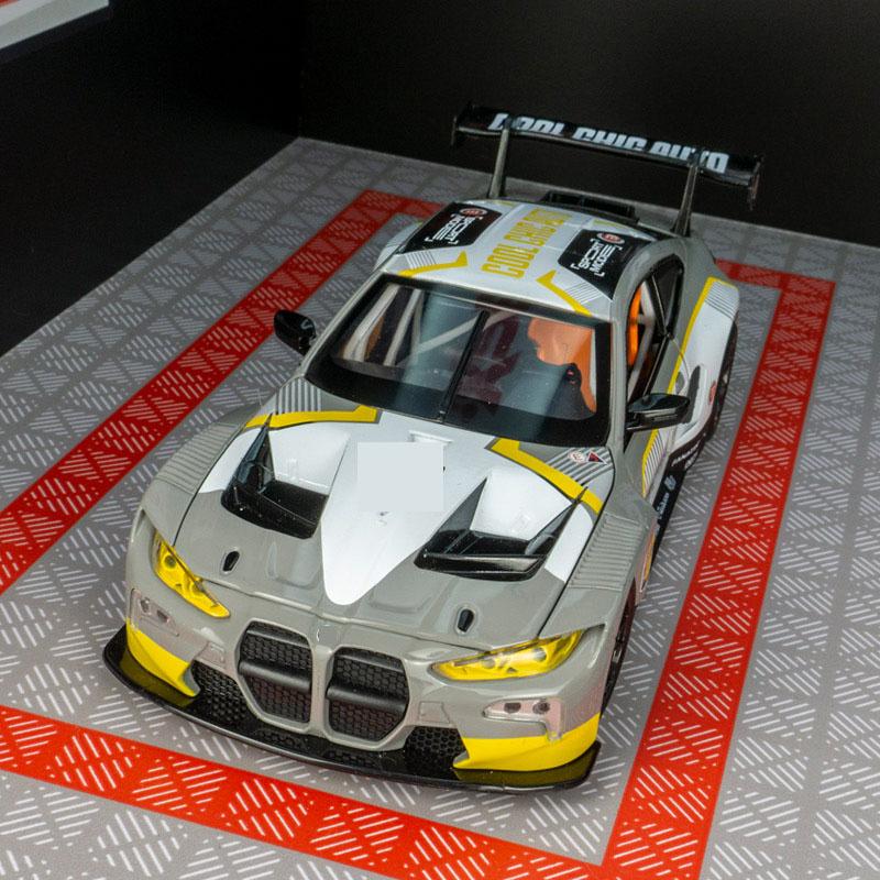 Simulation M4 GT3 Alloy Sports Car Car Model Sound And Light Can Open The Door Children's Toy Car Gift