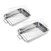 Roasting Tray Grill Rack Baking Supplies Oven Accessory Replacement Tray