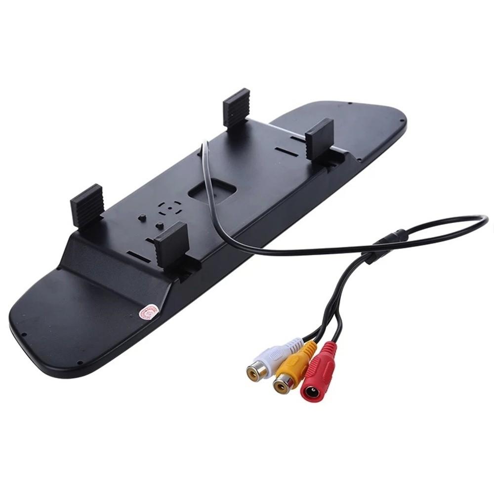 Monitor, wyświetlacz kamery cofania w lusterku 12V