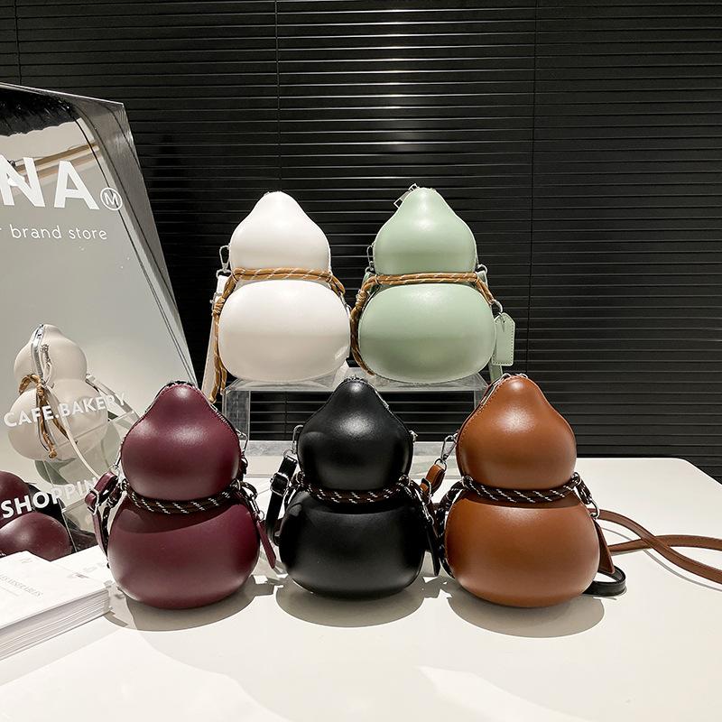 Neue Weinkürbisform personalisierter Design-Sinn i Trend neue Mode Messenger Umhängetasche Frauen