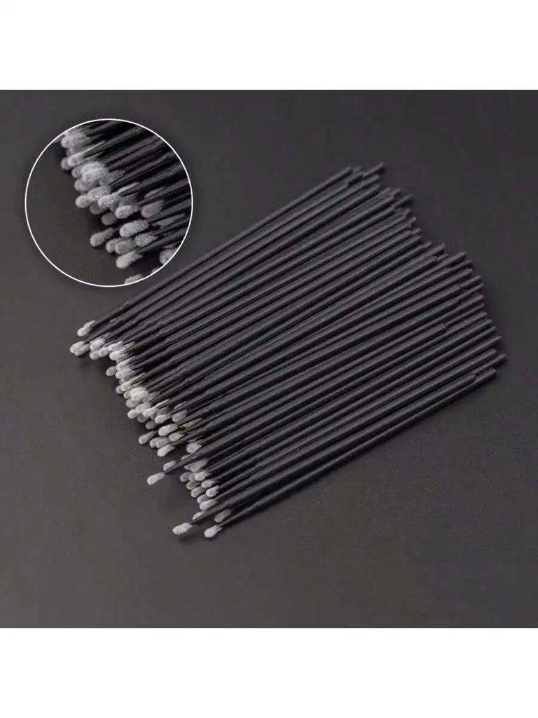 100pcs/Lot Eyelash   Applicators Microblade Makeup Micro Brushes Tool Extension Cleaning Swabs Lash Lift Glue Remover