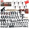 Nouvelles Mini Figurines de Soldats de l'Armée Russe Soviétique de la Seconde Guerre Mondiale Bloc de Construction Militaire Mini Le Bataille de Koursk Brique Bloc Militaire Jouet MOC