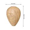 Hanging Wasp Deterrent Waterproof Repellent Hornets Safe Fake Trap Drive Beehive Lantern for Patio Outdoor