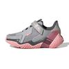 4Uture Rnr El K Cushioning Support Low Top Kids' Running Shoes Gray Pink Kids' FV2786