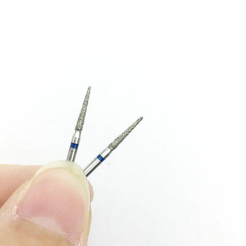 10 stk Dental Diamond FG høyhastighets borer for polering utjevning TC Series Dental Burs Hot Salg TC-S21