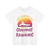 Kayak Grandma T-Shirt, Real Grandmas Go Kayaking Granny Kayaker Funny Shirt