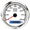 3K-8K Boat Tachometer Marine Tacho Meter Gauge LCD Hourmeter 12V/24V 8000 RPM 85mm Car Tachometer Toerenteller Speedometer Boot