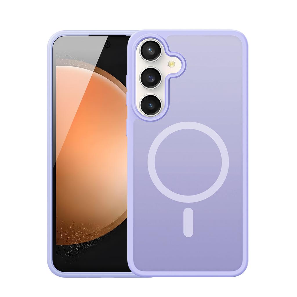 For Samsung Galaxy S25 FE Case DUX DUCIS Yind Series PC+TPU Phone Cover Magnetic Case