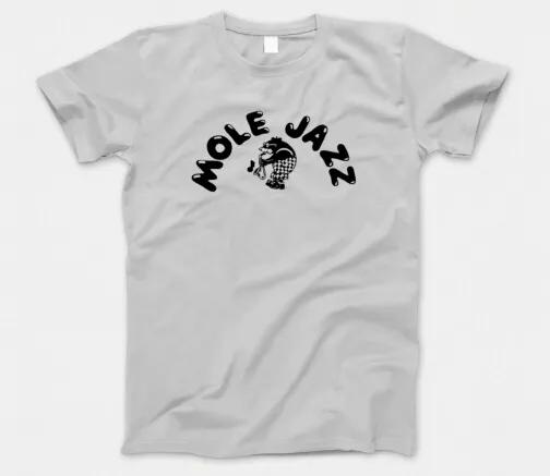 

Mole Jazz T Shirt 1045 Retro Record Shop Label London Tubby Hayes Art Pepper Sax XL