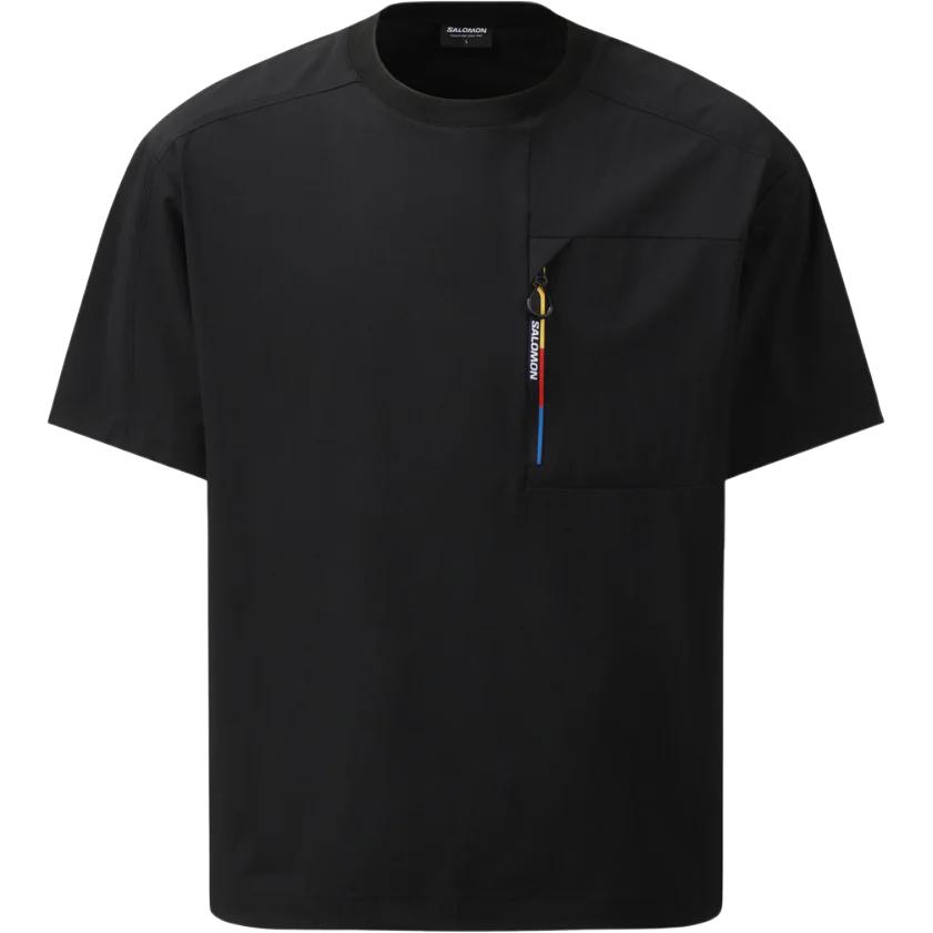 Salomon Uni Blast Round Neck Short Sleeve Pocket Loose T-Shirt Unisex tops LD0041200 S