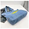 New Fashion Denim Bag Ladies Casual Shoulder Bag Large Capacity Versatile Tote Bag